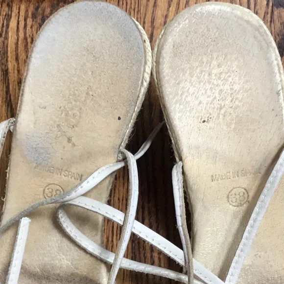 Aldo Rafia Ankle Tie Rhinestone Sandals - Picture 5 of 10